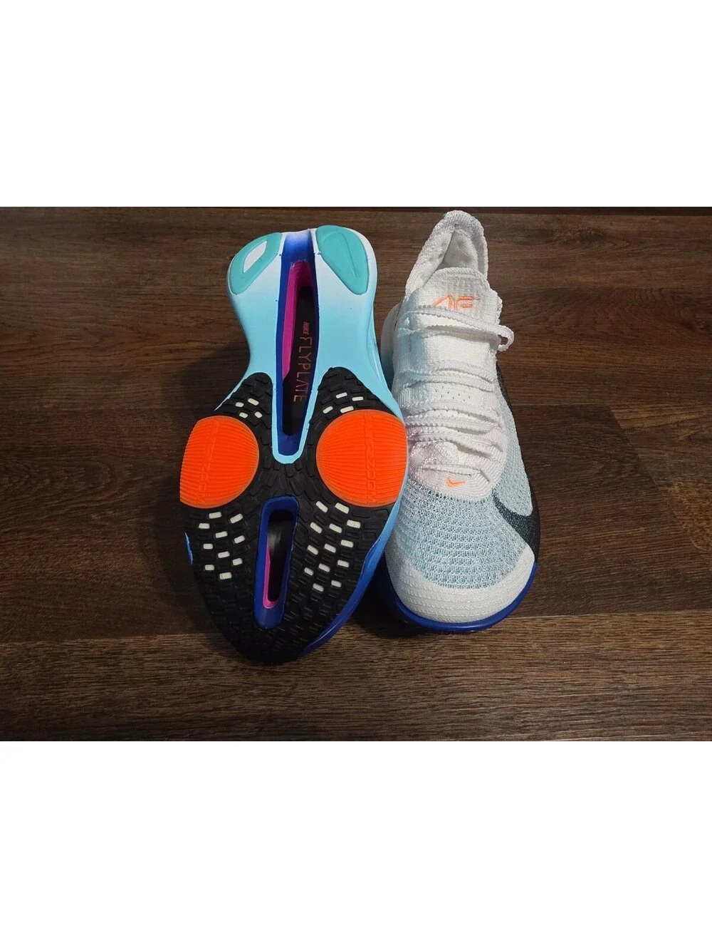 Size 6 Nike Air Zoom Alphafly Next% 3 White Black Hyper Turquoise FD8311-104